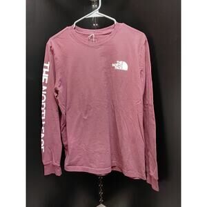 The North Face Ladies light Burgundy long sleeve T Shirt